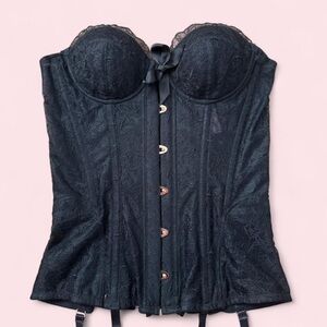 Savage X Fenty Black Lace Corset